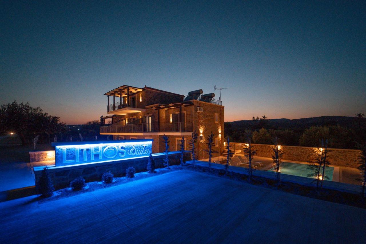 Lithos Suites Finikounda Exterior foto
